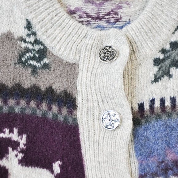 Vintage Northern Reflections Wool Cardigan - Picture 4 of 7